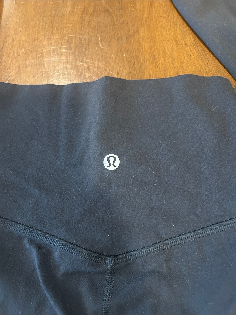 lululemon athletica Black Reflective Logo Leggings - Picture 3 of 9